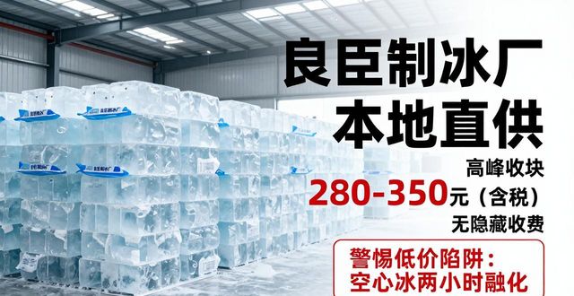 徐汇良臣制冰厂_徐汇降温冰块厂_降温冰块质量选择标准